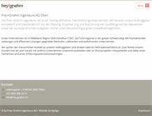 Tablet Screenshot of frey-gnehm.ch